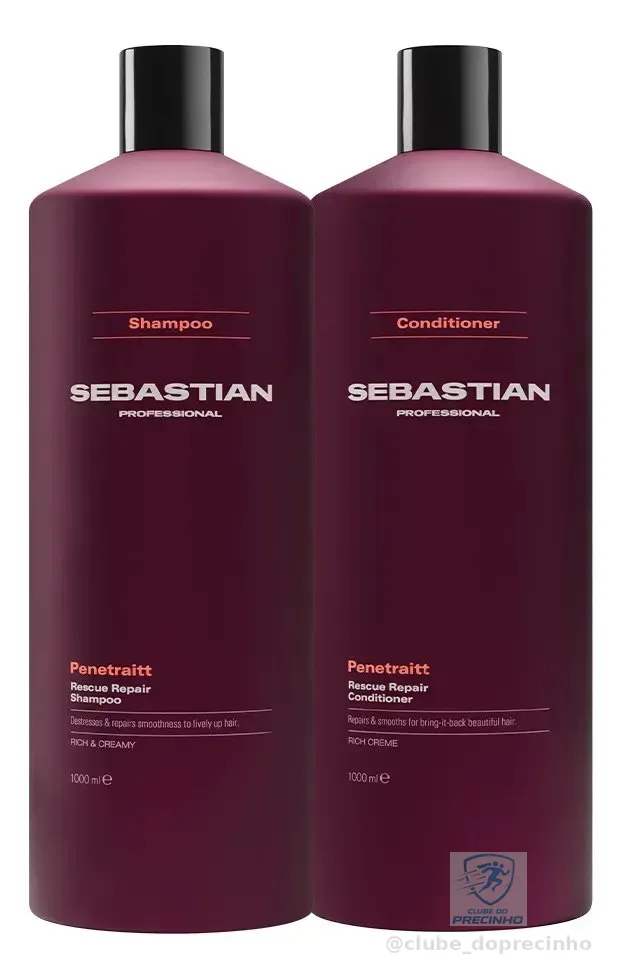 Kit Sebastian Professional Penetraitt Salon (2 Produtos)