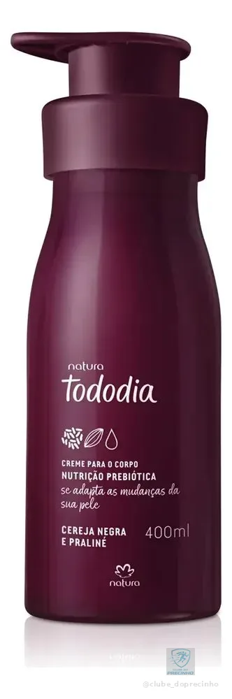 Hidratante Corporal Cereja Negra E Praliné 400ml - Natura