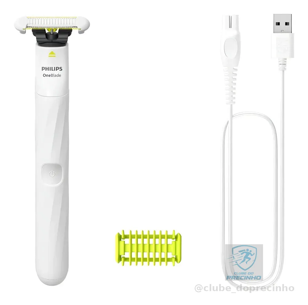 Aparador E Raspador Oneblade Intimate Qp1924/10 Philips Branco 127/220v