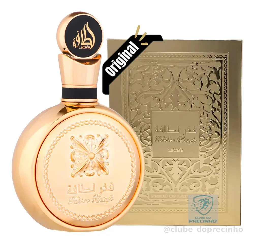 Perfume Árabe Lattafa Fakhar Gold Extrait Eau De Parfum 100m