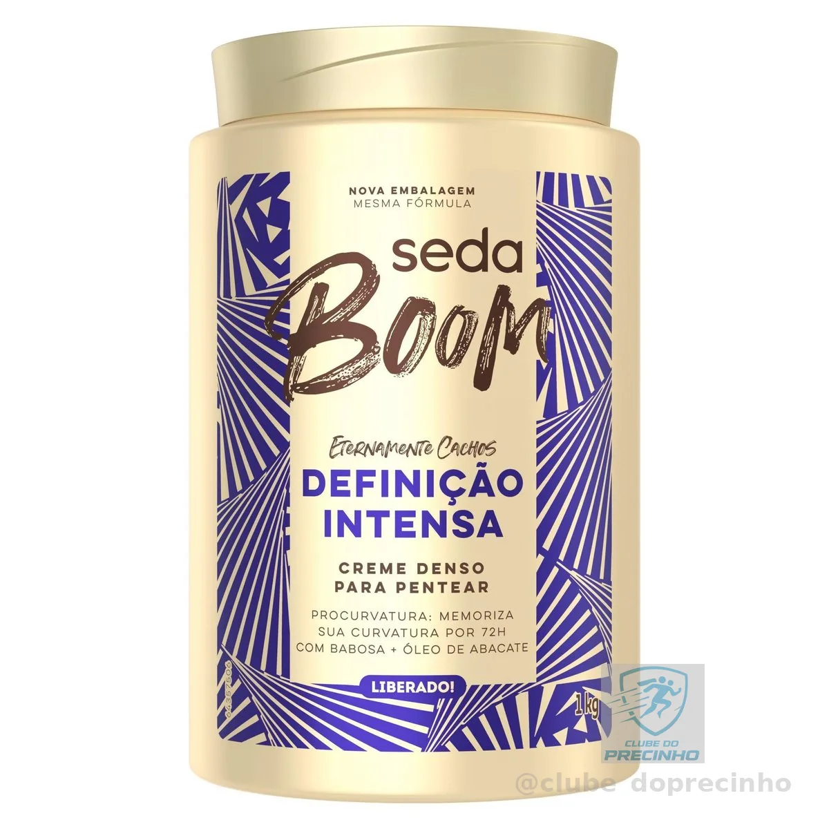 Creme para Pentear Seda Boom Definição Intensa 1 kg