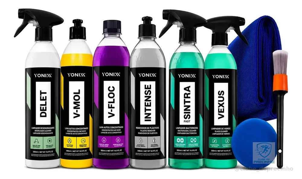Kit V-mol Delet Vexus Shampoo V-floc Intense Sintra Vonixx