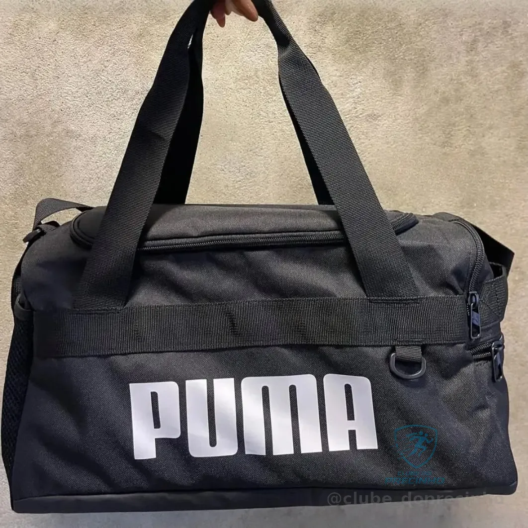 Bolsa Challenger Extra Small Puma Puma Black Lisa Níquel Preto