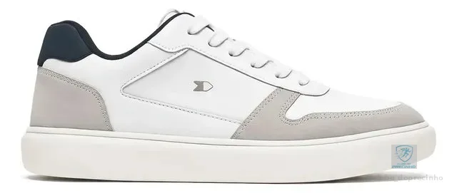 Tênis Sapatenis Masculino Sandrini Evoke Lite Branco Couro