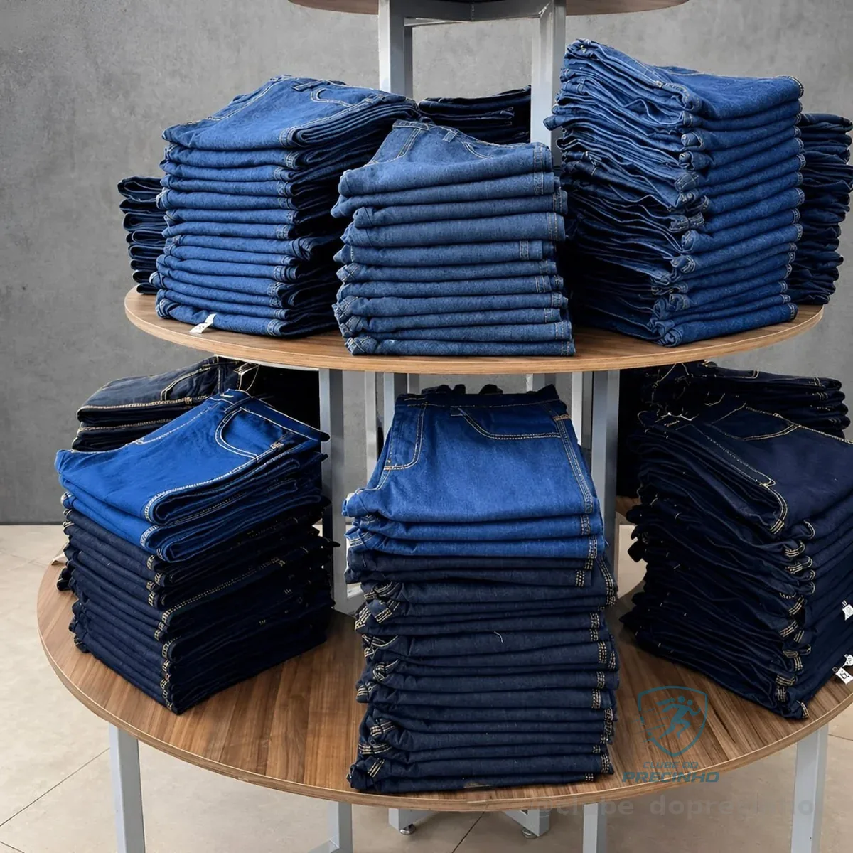 Kit 4 Calças Jeans Masculina Tradicional Atacado Reforçada