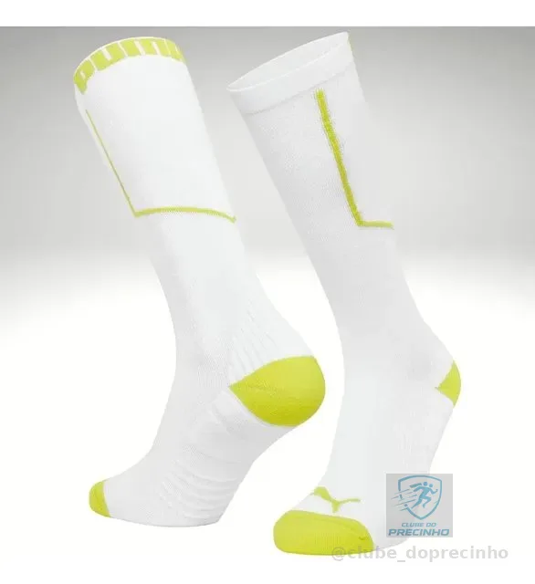 Meia De Compressão Puma Cano 3/4 Esportiva Dry Original +nf