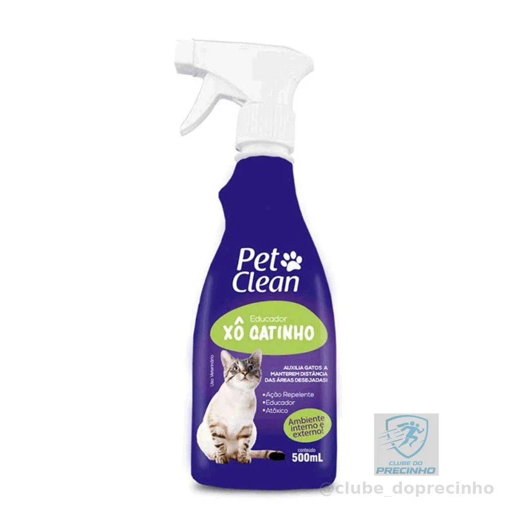 Educador Xô Gatinho Ação Repelente 500 ml - Pet Clean