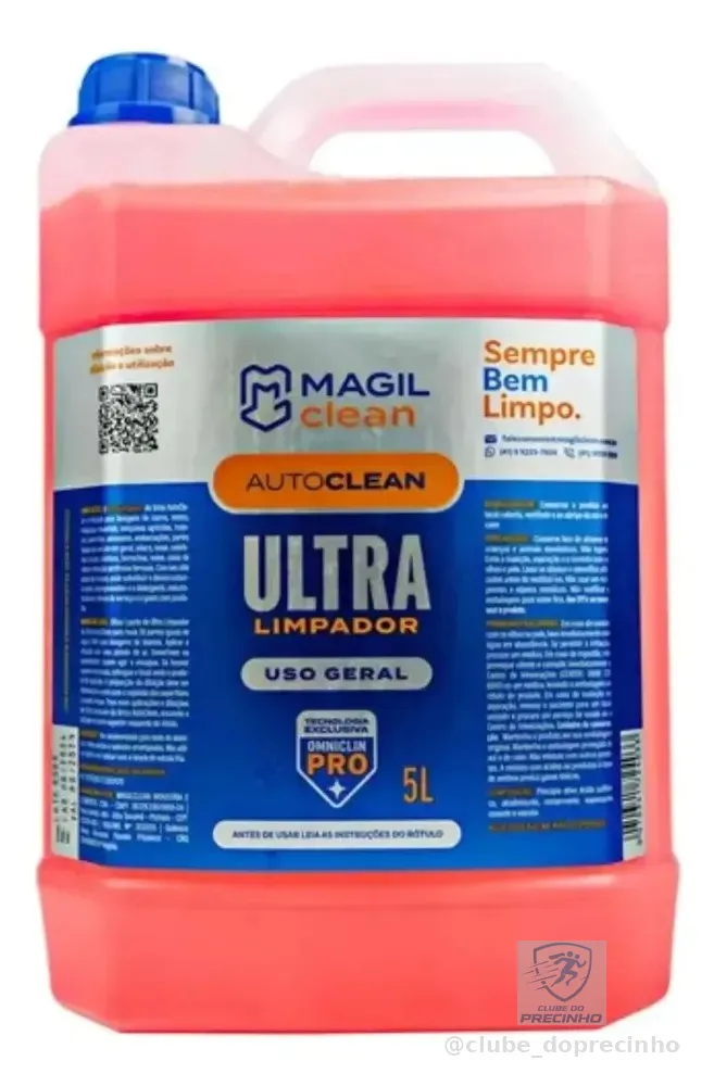 Autoclean Ultra Limpador Lavagem 5l Magil Clean