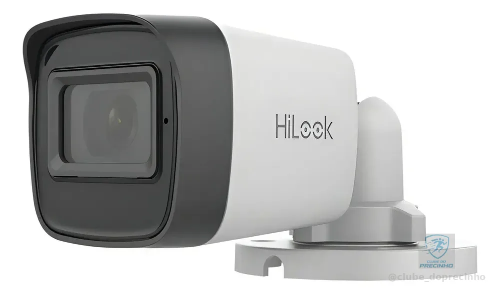 Câmera Bullet 1080p 25m 2.8mm Thc-b120-pic Hilook Hikvision Branco