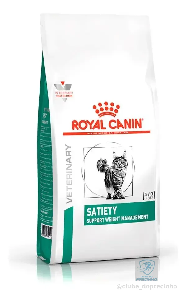 Ração Veterinary Diety Feline Satiety 4kg Royal Canin