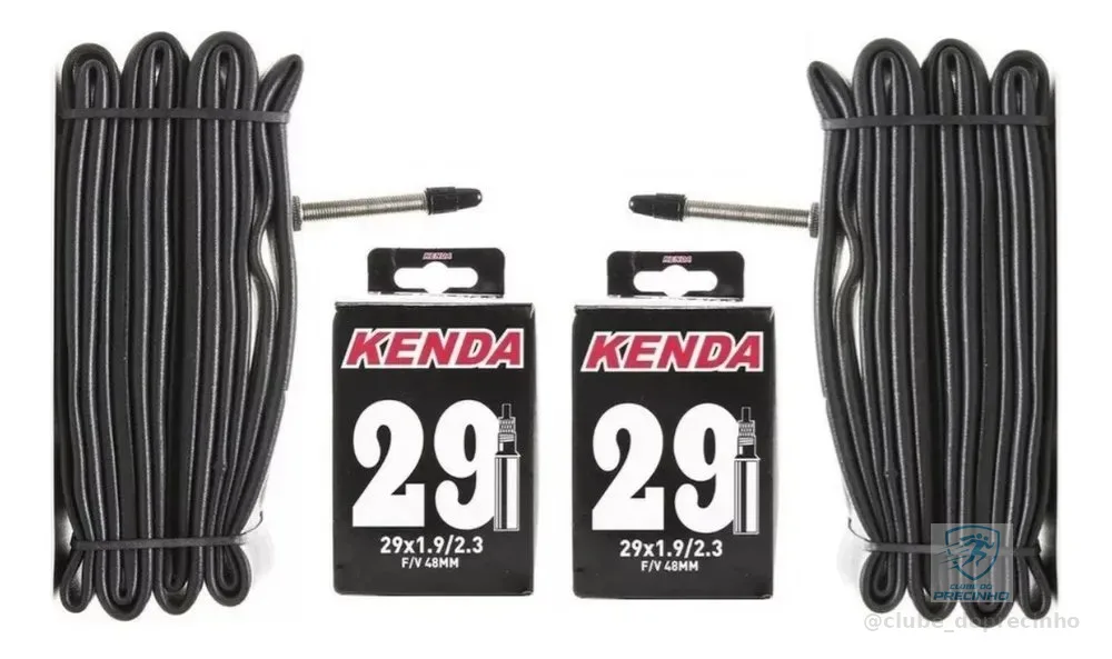 Par Câmara Ar Bicicleta Kenda Aro 29x1.9/2.3 F/v Válvula Presta