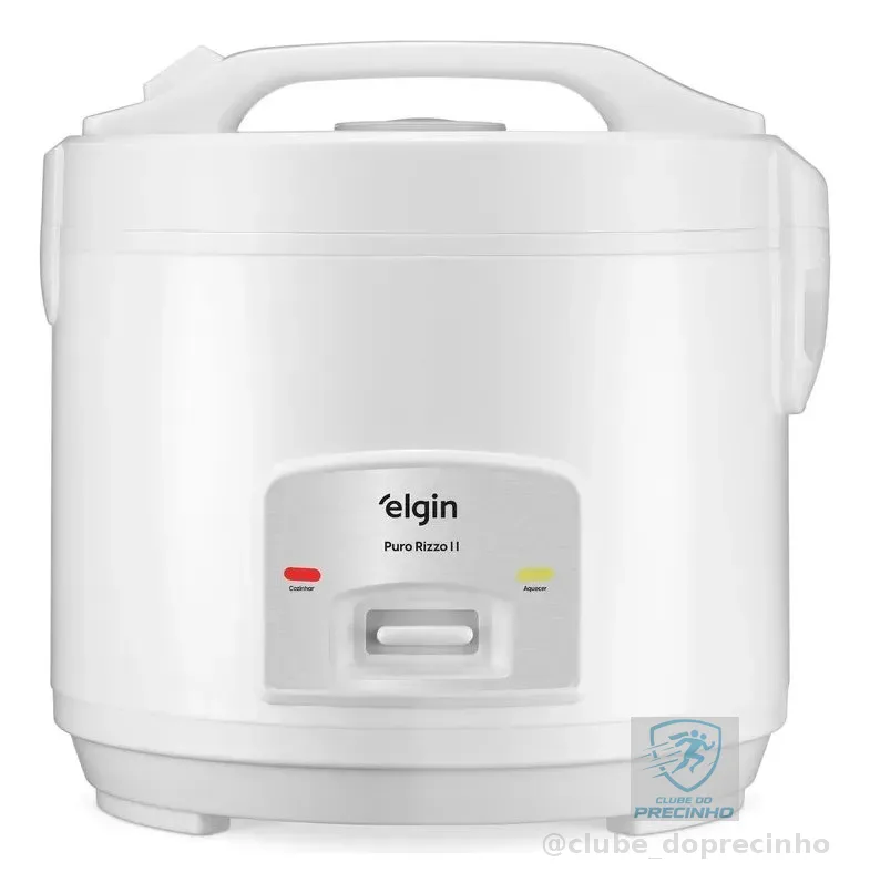 Panela De Arroz Elétrica Puro Rizzo 10x Elgin 2l 700w 110v Branco 127v 60hz