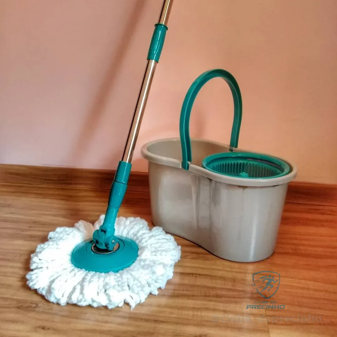 Flash Limp - Mop Giratório Fit, Balde 8 litros - MOP5010