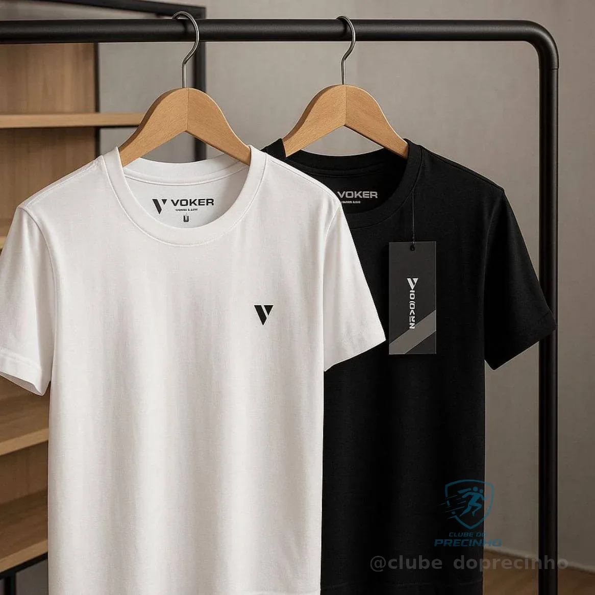 VOKER 100% DE ALGODÃO PRO DIA A DIA, 11 cores disponívei