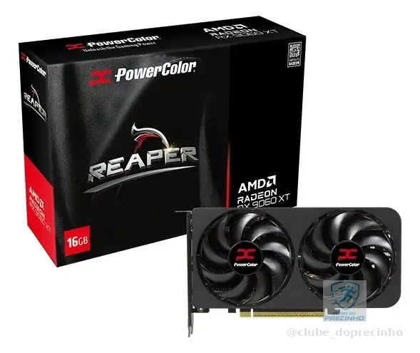 Gpu Powercolor Amd Radeon Rx 9060xt 16gb Gddr6 128bits 16g-a