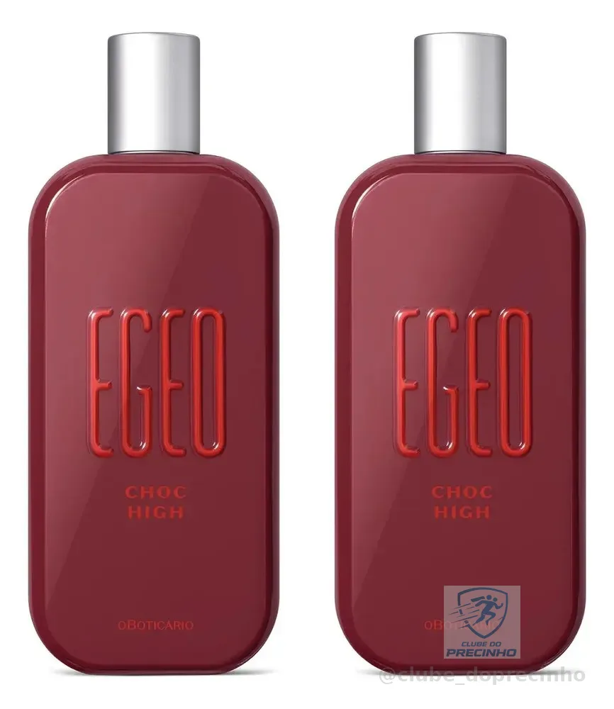 Combo Egeo Choc High Desodorante Colônia 90ml (2 itens)