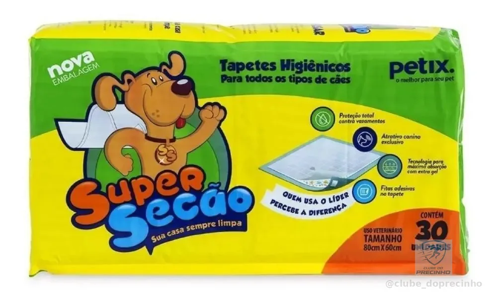 Tapete Super Secao 30 unidades 80x60