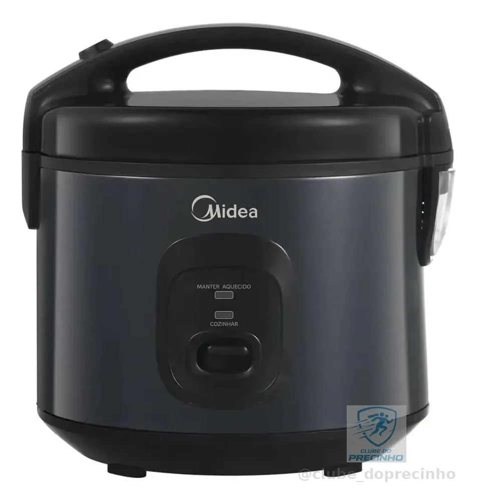 Panela De Arroz Elétrica 3l Preta Midea Cor Preto