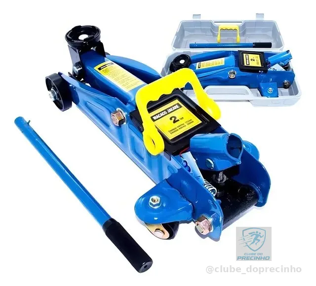 Macaco Jacaré Hidráulico 2 Ton Com Maleta 3081 Bremen