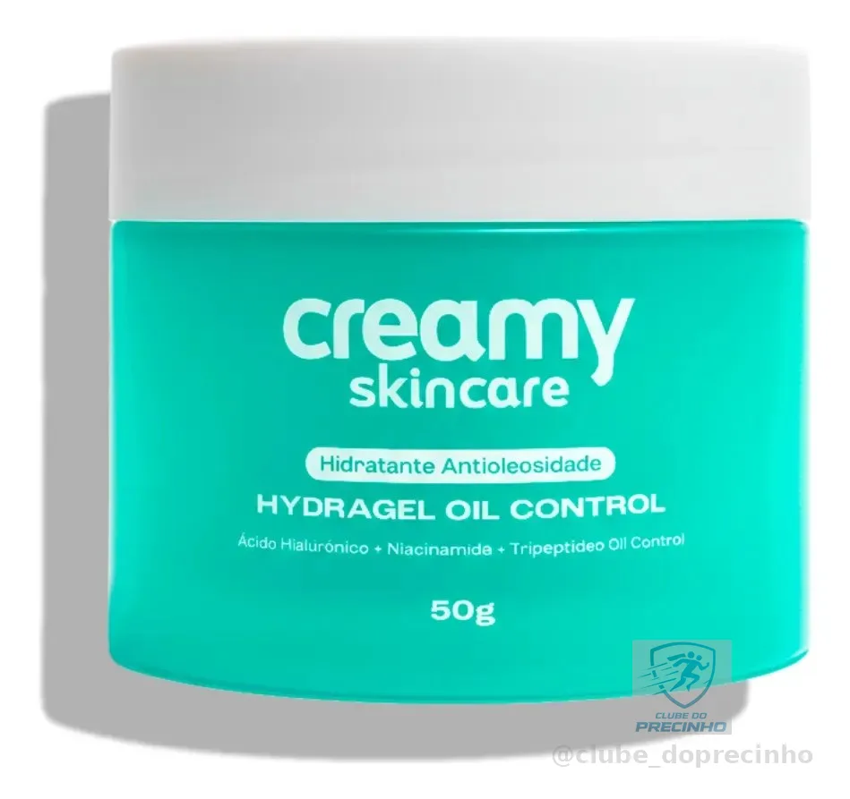 Hidratante Facial Pele Oleosa Hydragel Oil Control Creamy Oleosa Dia/noite