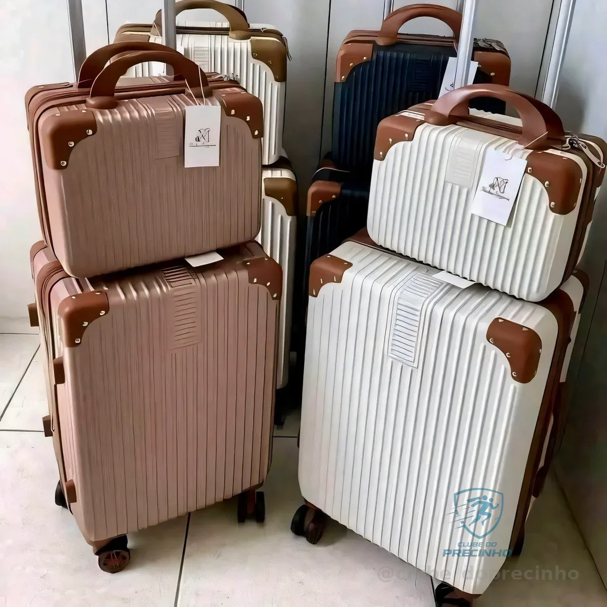 Mala de Bordo 10kg com frasqueira de viagem feminina Bagagem de Mão Expansivel Aprovada ANAC com 4 Rodízios removíveis 360° Cadeado AntiFurto TSA Mala de Viagem pequena com zíper à prova de explosão