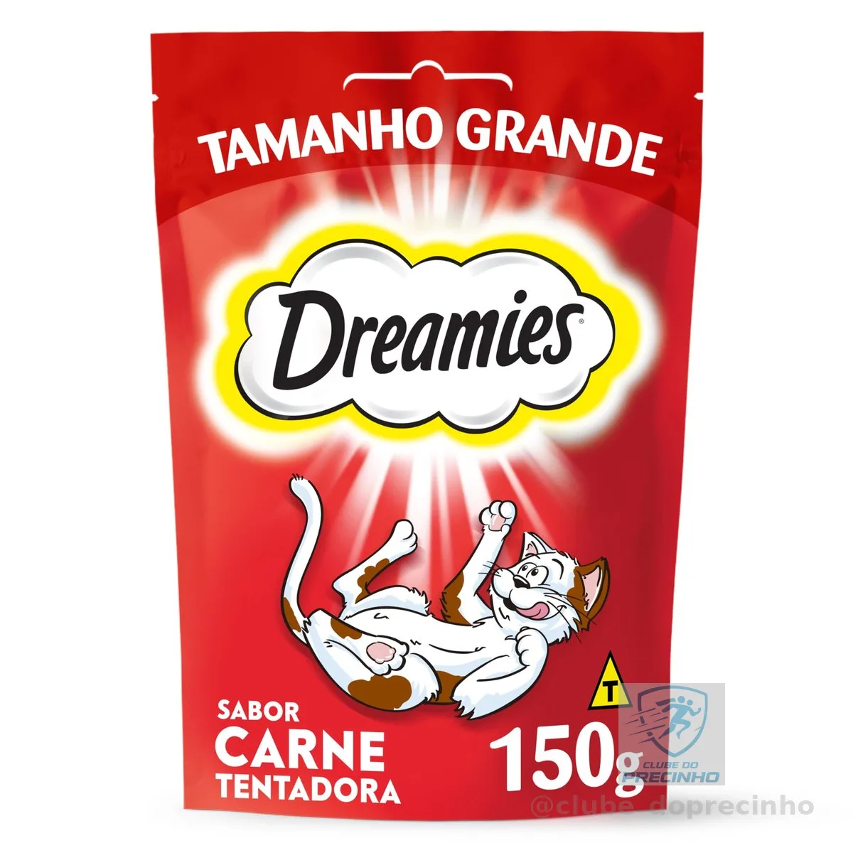 Dreamies Petisco Carne Tentadora Gatos Adultos 150G