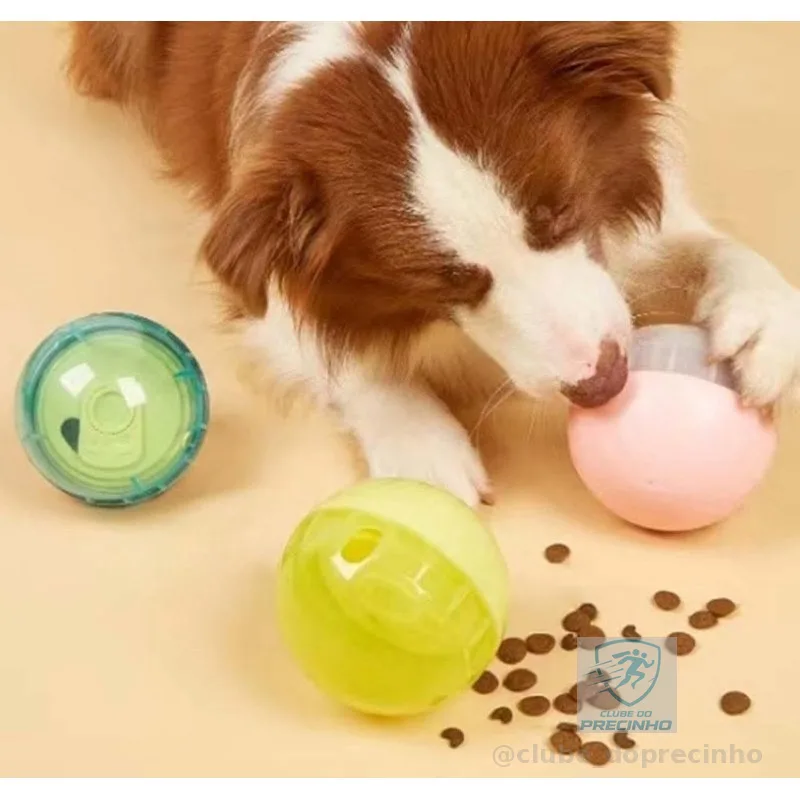 Brinquedo Bola Interativa para Cachorros | Anti-Stress e Educativa