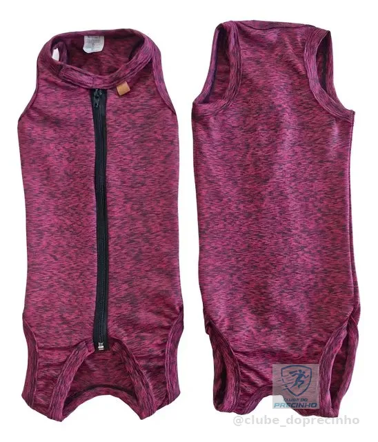 Roupa Pós Cirúrgica Protetora Pet Macho Fêmea  Tam 3 A 8