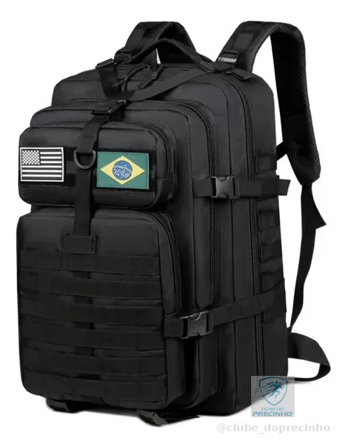 Mochila Tática Impermeável Militar Reforçada Grande 50litros