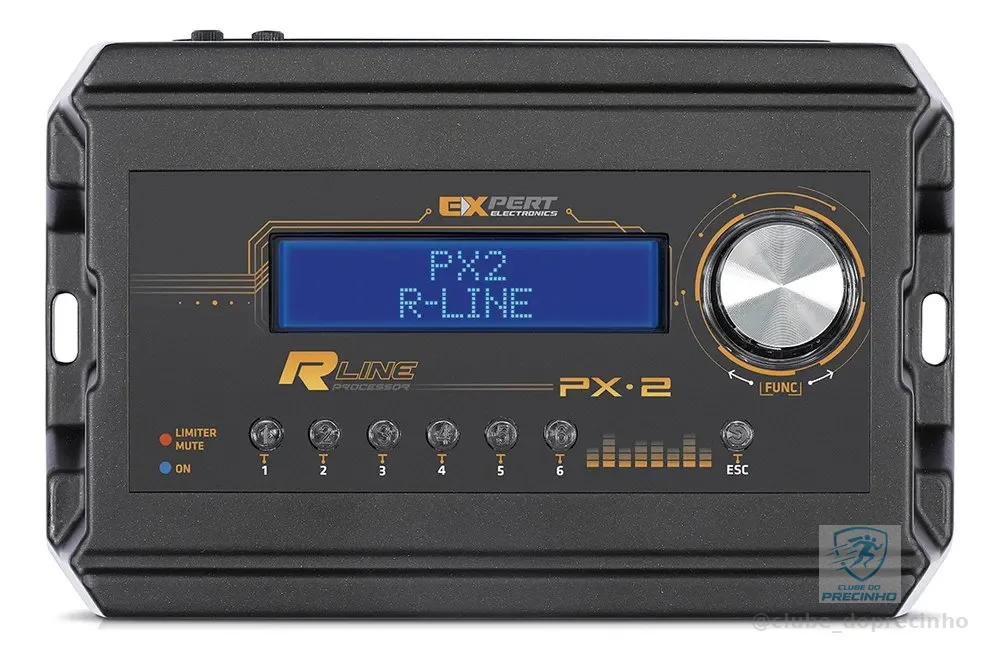 Processador Expert Px2 Limiter 6 Ch Px-2 Equalizador Banda