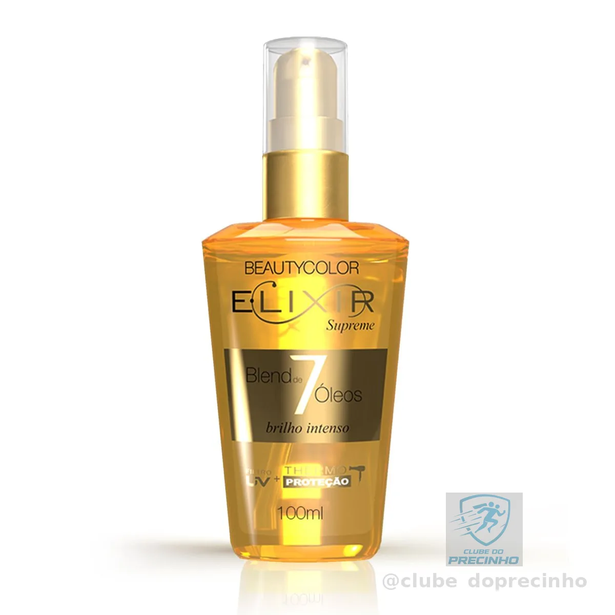 E.lixir Blend de 7 Óleos - Brilho e Luminosidade - BEAUTYCOLOR - 100ml
