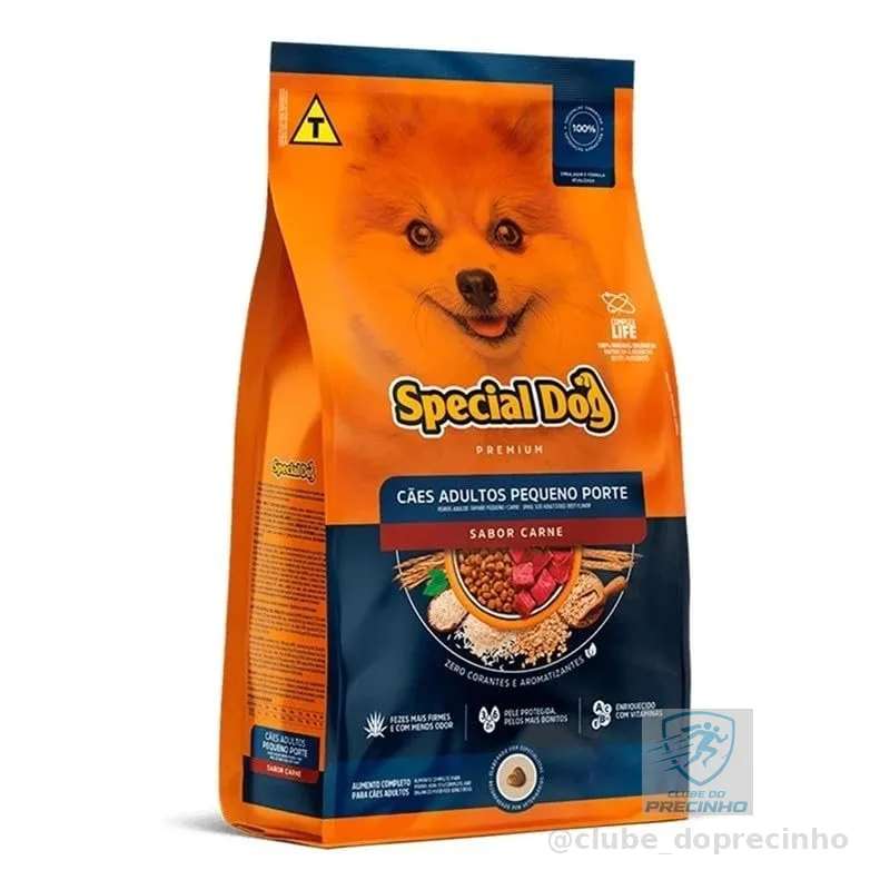 Special Dog Premium Ração para Cães Adultos de Pequeno Porte 10kg