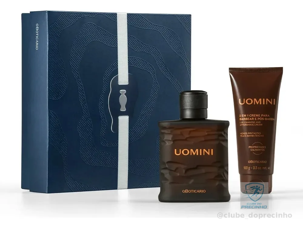 Kit Presente Uomini O Boticário Clássico Masculino Tradicional Original