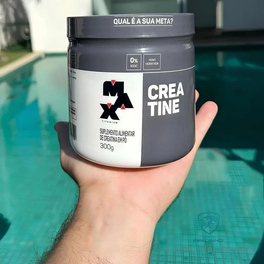 MAX TITANIUM CREATINA 300 GR MONOHIDRATADA