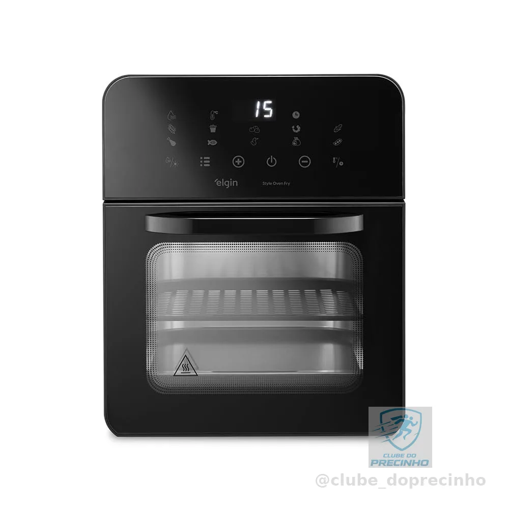 Fritadeira e Forno Elétrico Style Oven Fry 3 em 1 Elgin - 10 Litros, 110V