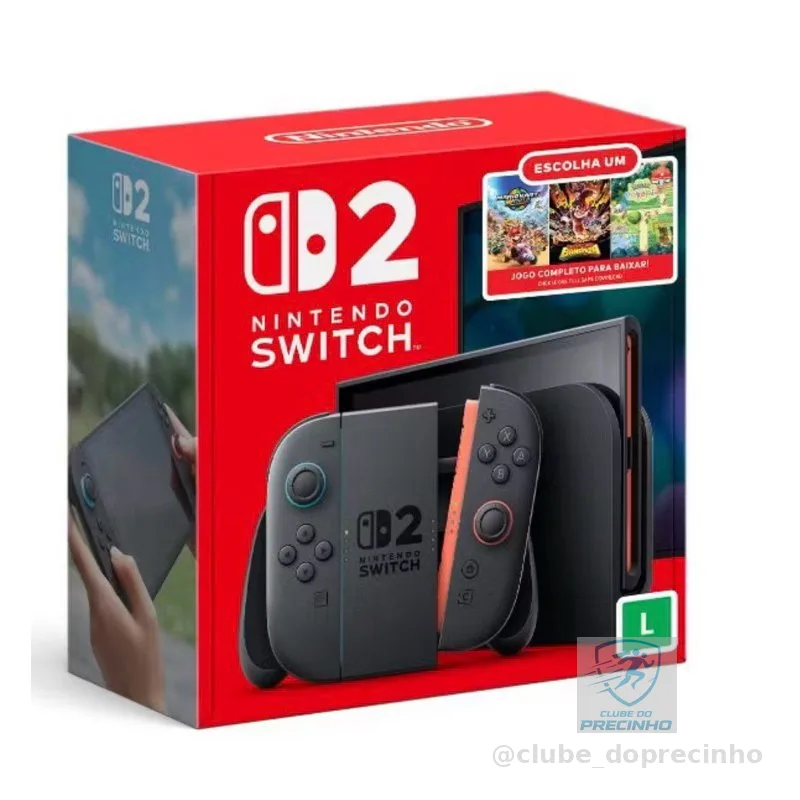 Nintendo Switch 2 lcd 256gb novo