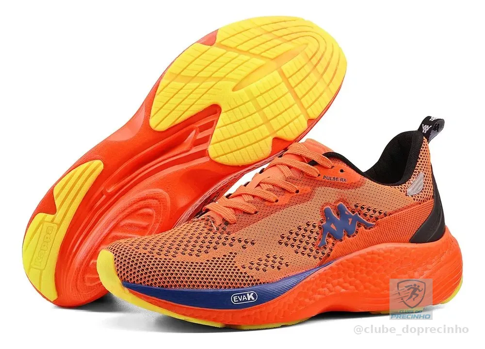 Tênis Kappa Pulse Rx Unissex - 36, 37, 38, 41 e 43