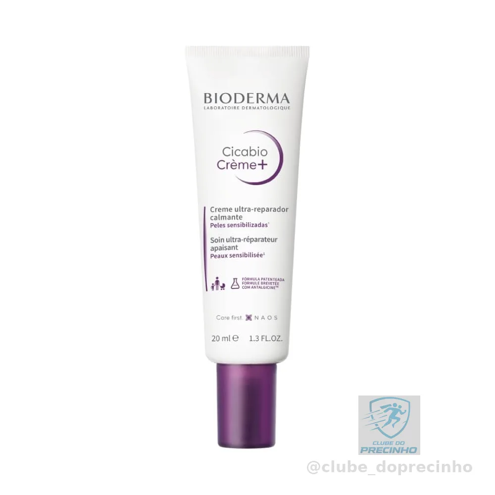 BIODERMA Creme Ultra-Reparador Calmante Cicabio Crème+ 20ml