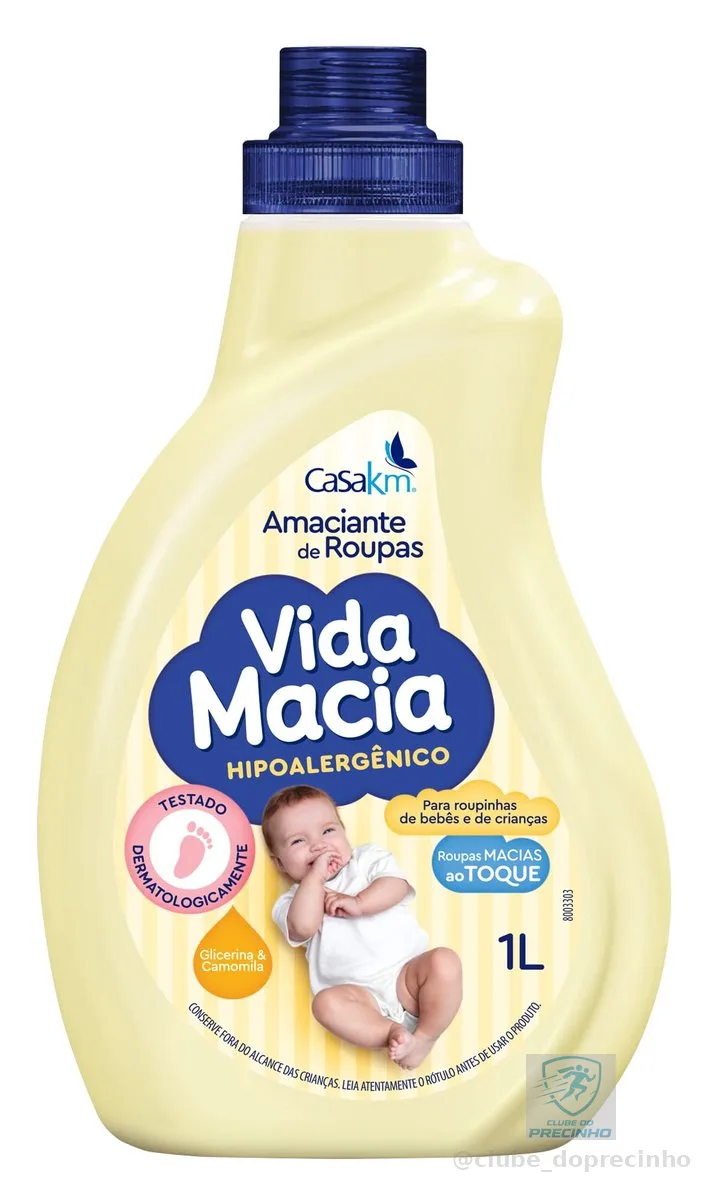 Vida Macia Amaciante Glicerina & Camomila 1L