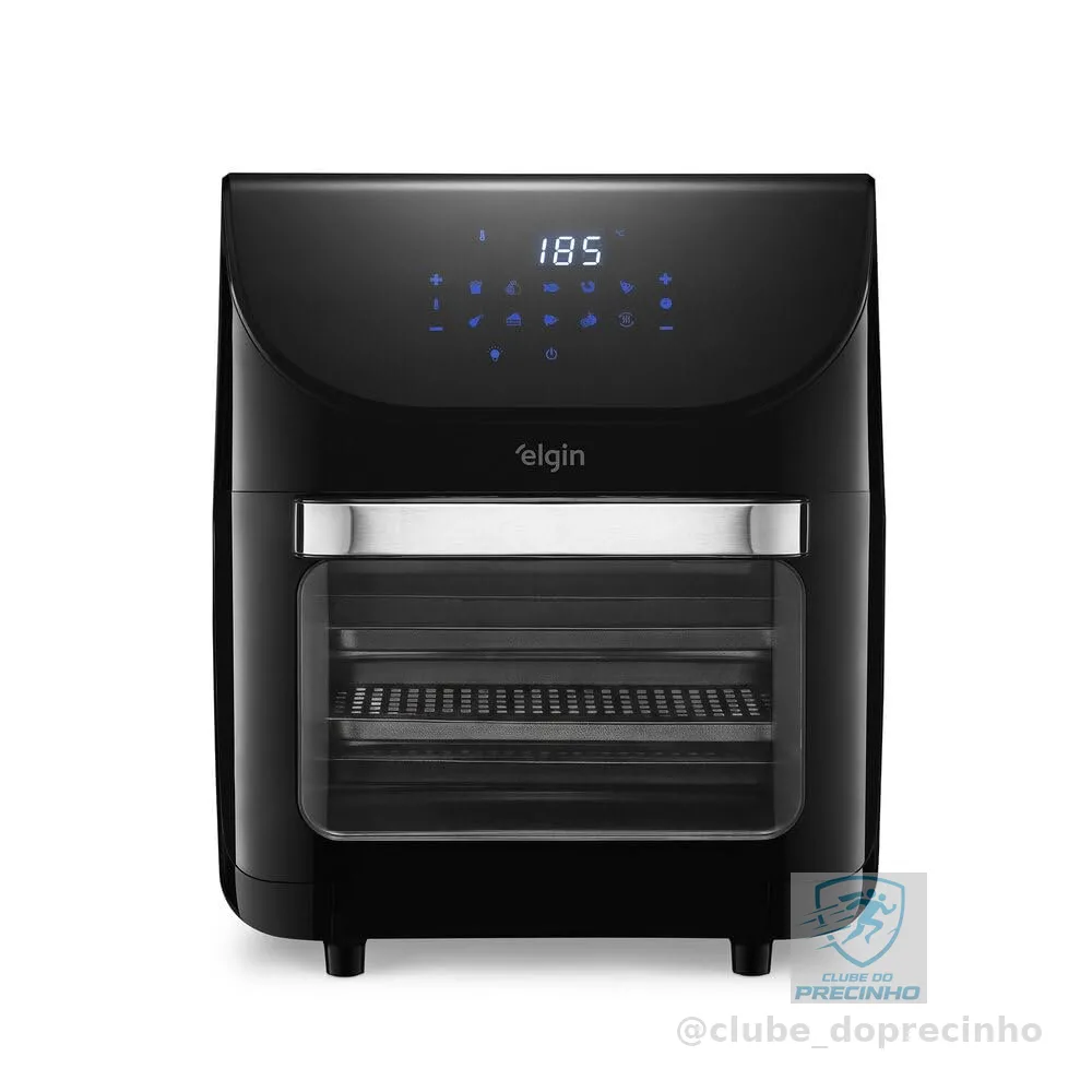 Fritadeira Air Fryer Family Oven Fry Elgin 12L 110V 1.900W 10 funções e Painel Digital