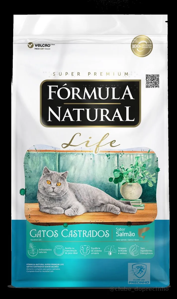 Adimax Fn Life Gato Cast Salmao 15Kg