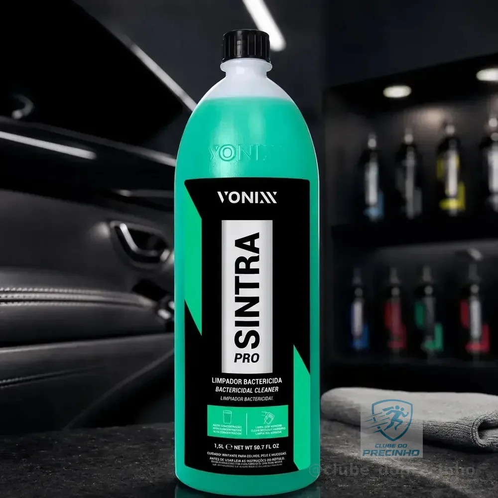 Vonixx Sintra Pro Limpeza Interna De Veiculo 1,5l Bactricida