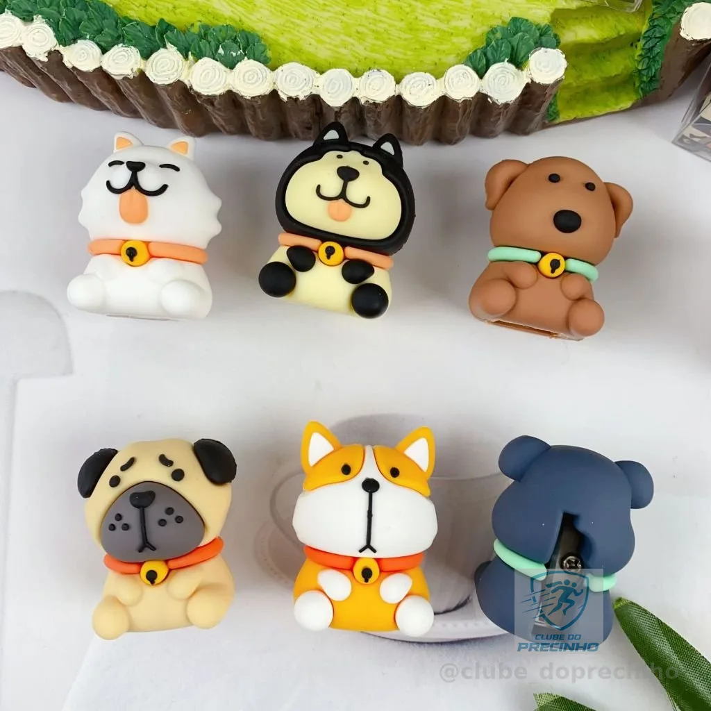 Apontador de Cachorro Dog Lover colecionável 3D EDIÇÃO LIMITADA Fofa Japonês Kawaii