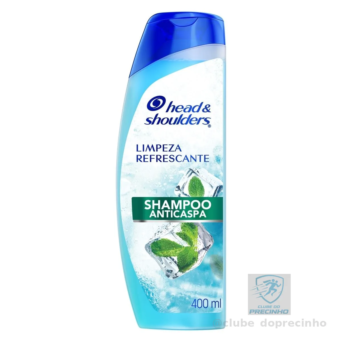 Head & Shoulders Shampoo Anticaspa Limpeza Refrescante 400 ml