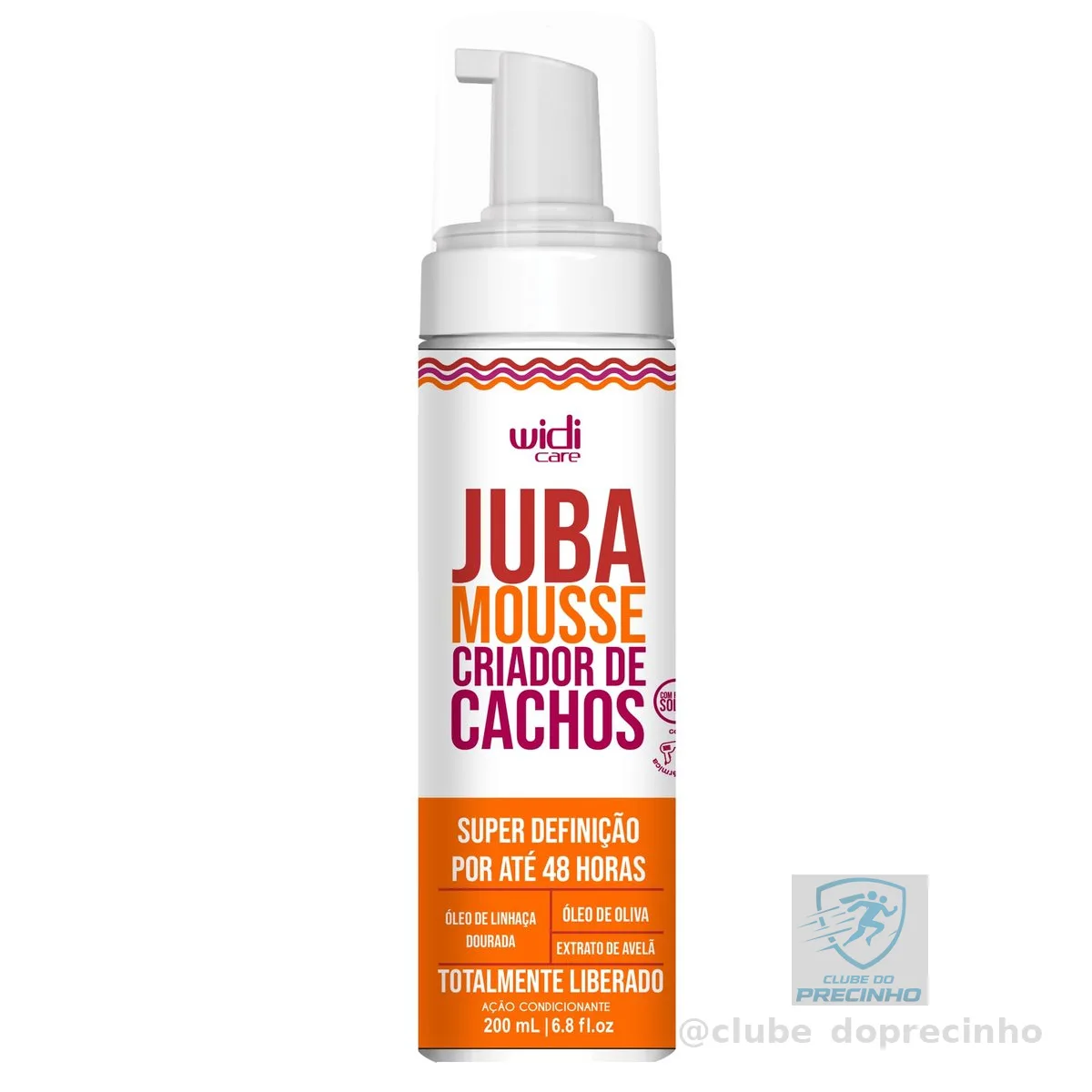 Widi Care Mousse Finalizador Juba Criador de Cachos 200ml