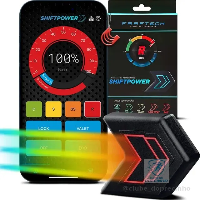 Shiftpower Chip Modulo Que Tira Atraso Do Pedal Acelerador
