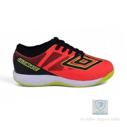 Tênis Chuteira Infantil Futsal Umbro Indoor Ultimate Jr