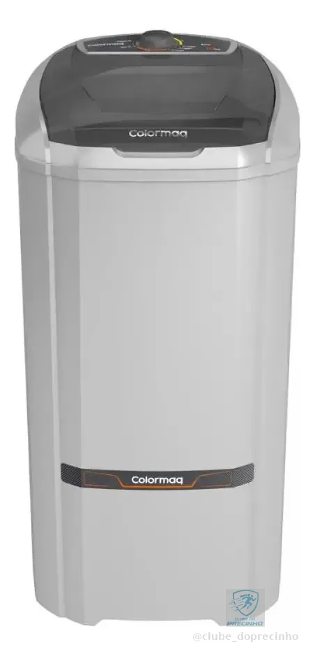 Tanquinho Colormaq Lavadora Roupas Semi-automática Lcs 10kg Cor Prata