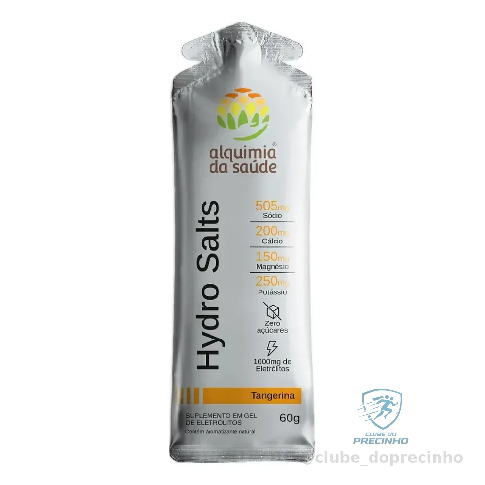 Eletrólitos Hydro Salts Alquimia Da Saúde Tangerina 10un Tangerina