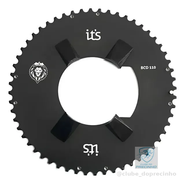 Coroa Ictus Aero Bcd 110mm Shimano Ultegra 6800 50/52/53/54t